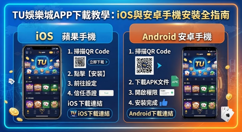 iOS與安卓手機安裝全指南 iOS與安卓手機安裝全指南