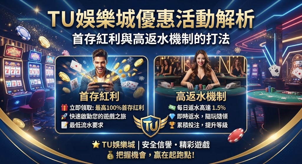 首存紅利與高返水機制的打法 首存紅利與高返水機制的打法