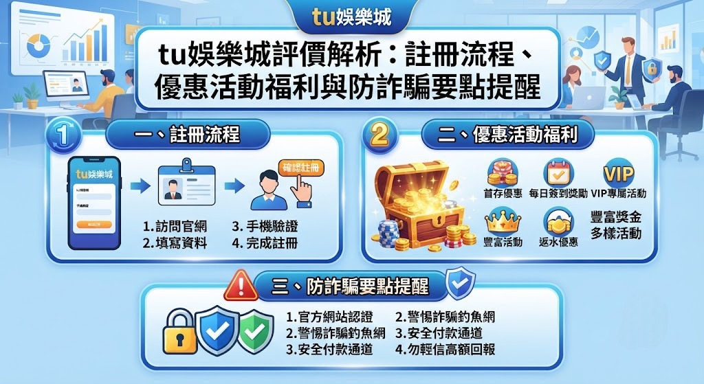 即刻掌握 TU 娛樂城註冊流程與防騙要點