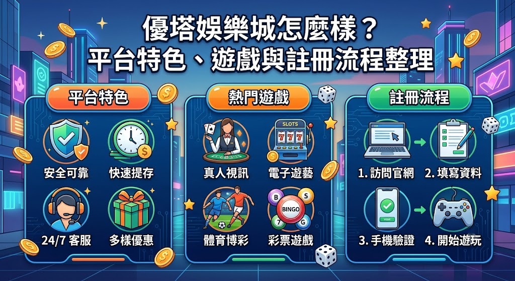 體驗優塔安全穩定的頂級娛樂環境,放心享受刺激!